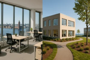 Läs mer om artikeln Landskronas affärsutveckling: kontorshyror i jämförelse med Stockholm och Malmö